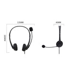SOYTO SY490 Cuffie per computer per l'istruzione degli studenti della classe di rete dell'ufficio di insegnamento, stile:, Double Ear Black 3.5mm, Double Ear Black USB, Double Ear Black Separation USB