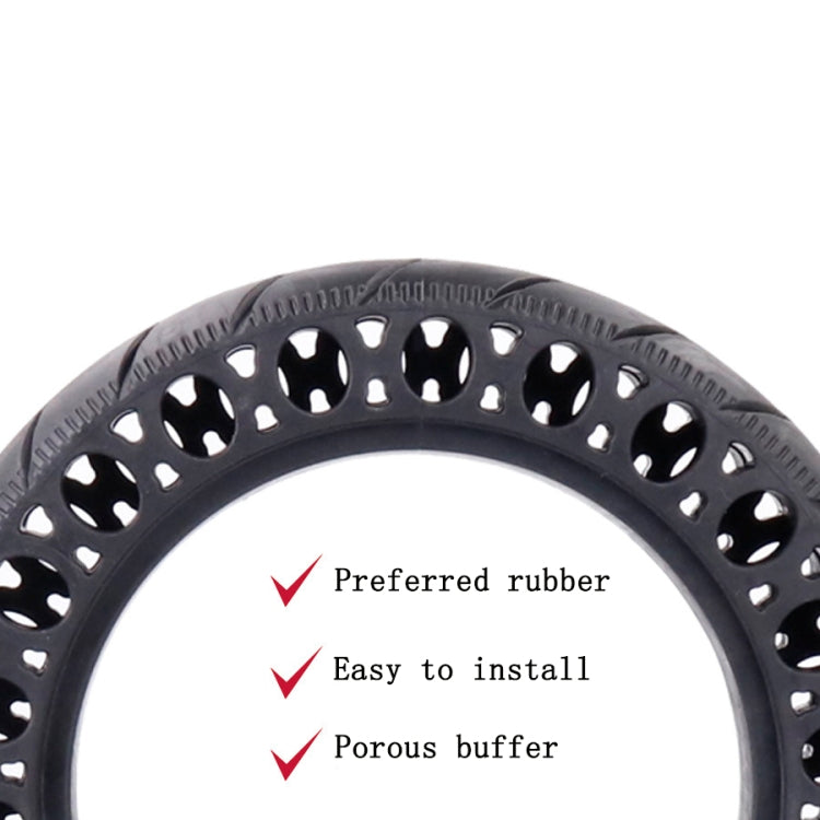 Pneumatici solidi a nido d'ape ammortizzanti per scooter elettrico da 9,5 pollici per Xiaomi Mijia M365, Shock-Absorbing Honeycomb Solid Tires