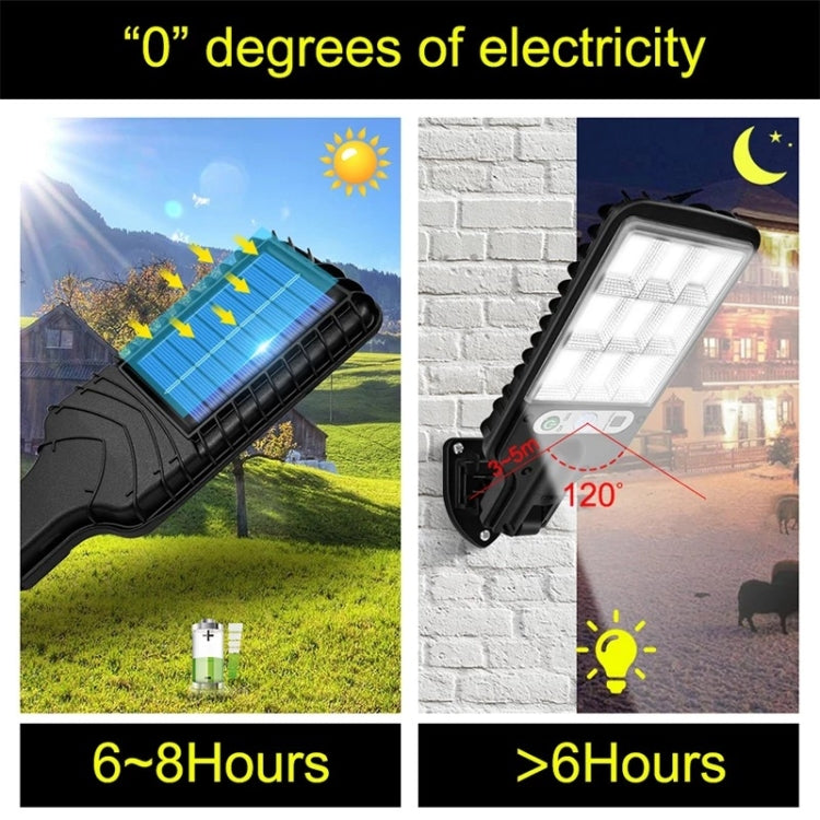 Lampione solare LED con sensore movimento per esterni