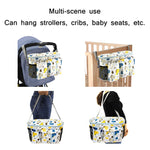 Borsa portaoggetti multifunzionale per passeggino, White Dinosaur, Yellow Zoo, Green Lamb, White Alpaca, Tibetan Owl, Denglin Deer, Yellow Zoo + Side Pocket, Green Lamb + Side Pocket, White Alpaca + Lateral Pocket, Tibetan Owl + Side Pocket            ...