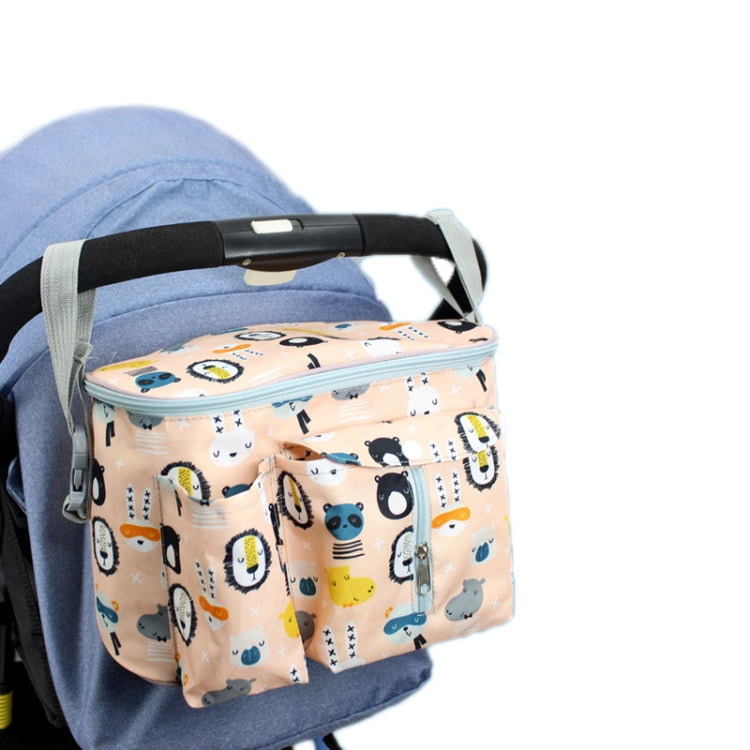 Borsa portaoggetti multifunzionale per passeggino, White Dinosaur, Yellow Zoo, Green Lamb, White Alpaca, Tibetan Owl, Denglin Deer, Yellow Zoo + Side Pocket, Green Lamb + Side Pocket, White Alpaca + Lateral Pocket, Tibetan Owl + Side Pocket            ...
