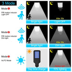 Luce solare da giardino LED con sensore di movimento PIR