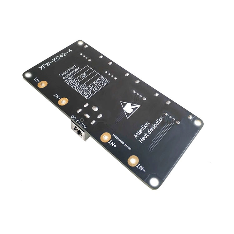 4-way fast charging module USB mobile phone charging board