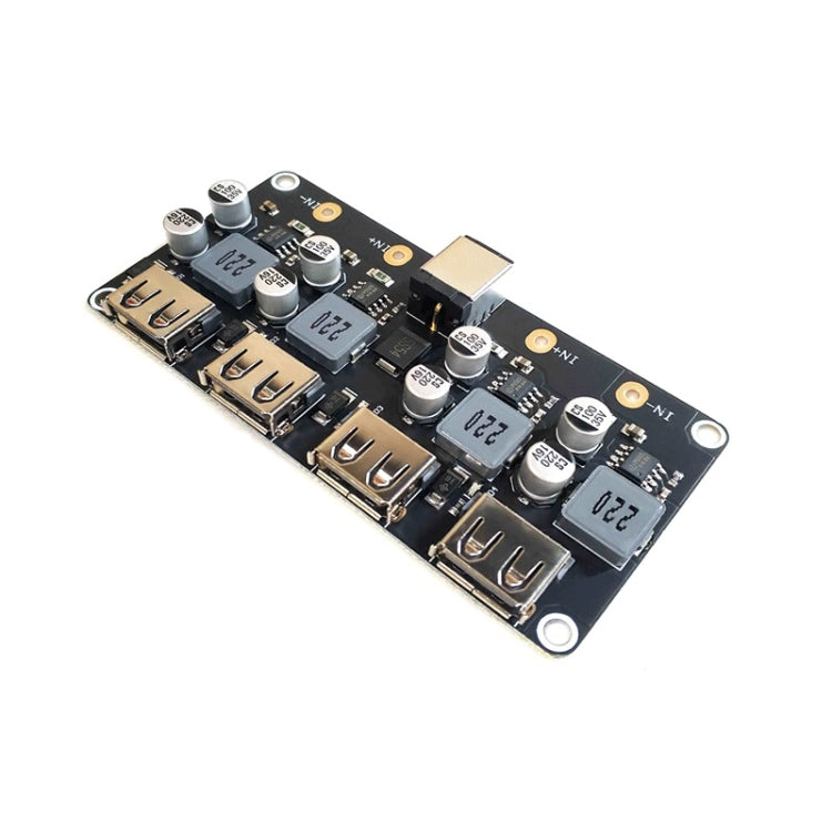 4-way fast charging module USB mobile phone charging board