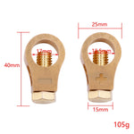 2 paia 269 clip per batteria per auto con clip per batteria in rame puro, 269