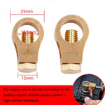 2 paia 269 clip per batteria per auto con clip per batteria in rame puro, 269