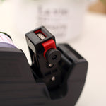 Deli 7500 Data Numero di lotto Stampante portatile per etichette, With 2 Ink Wheel +1 Roll Price Tag