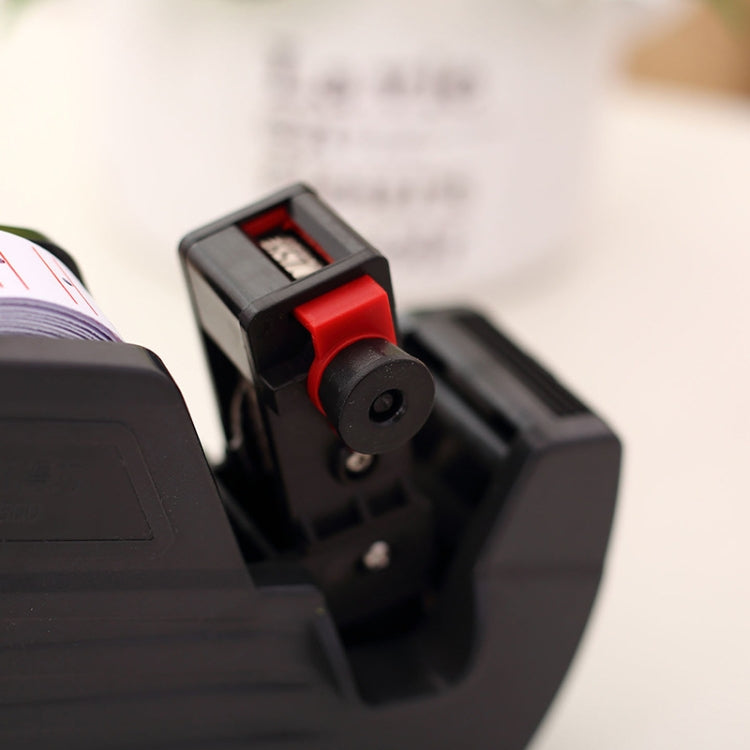 Deli 7500 Data Numero di lotto Stampante portatile per etichette, With 2 Ink Wheel +1 Roll Price Tag