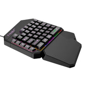Tastiera a una mano per giochi mobili T-WOLF ， Specifiche ：, T19 Keyboard, TF-900 Set, Keyboard + Mouse + Throne