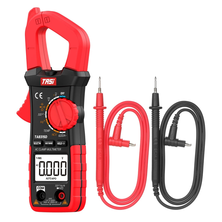 Pinza Amperometro Digitale TASI TA8315D Precisione