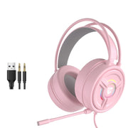 Cuffie da gioco cablate PANTSAN PSH-200 con microfono, 3.5mm White, 3.5mm Pink, 3.5mm Black, 3.5mm Pink Cat Ear