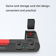 DOBE TNS-0122 Dock di ricarica per gamepad 4 in 1 per Switch OLED, TNS-0122 Red Black, TNS-0122 White Black