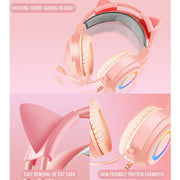 Shipadoo LD-122 Tastiera 4 in 1 Girly Glowing + Mouse + Auricolare + Set di tappetini per mouse
