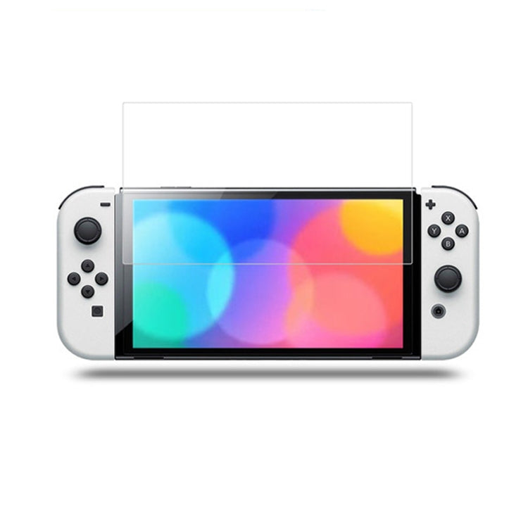 KJH NS-062 Console di gioco Pellicola protettiva per schermo anti-impronta digitale per Nintendo Switch OLED, NS-062