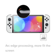 KJH NS-062 Console di gioco Pellicola protettiva per schermo anti-impronta digitale per Nintendo Switch OLED, NS-062