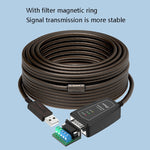 DTECH DT-5019 Cavo di conversione da USB a RS485 / RS422, chip FT232, lunghezza:, 0.5m, 1.5m