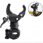 Clip per lampada portalampada girevole a 360 gradi per bicicletta da 3 pezzi, 3 PCS Bicycle Lamp Clip