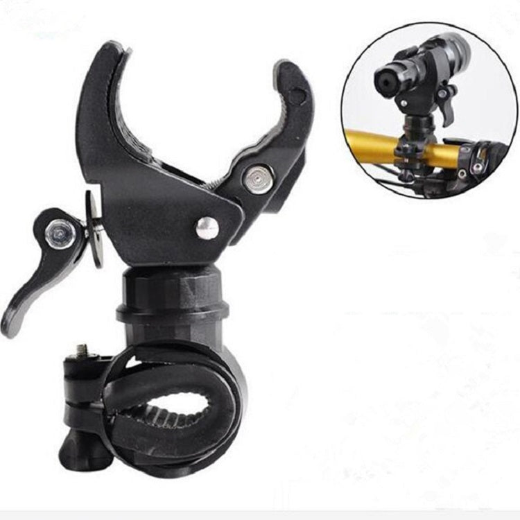 Clip per lampada portalampada girevole a 360 gradi per bicicletta da 3 pezzi, 3 PCS Bicycle Lamp Clip