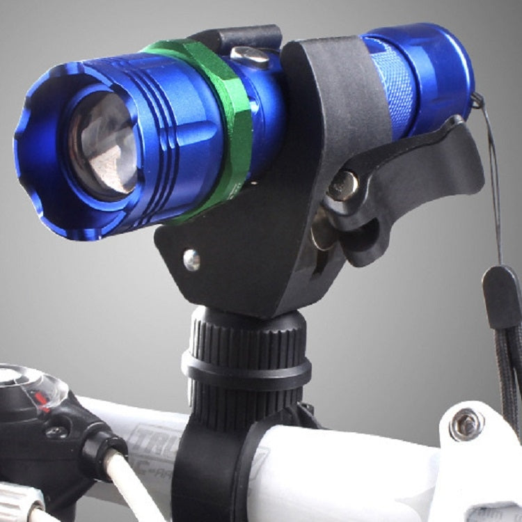 Clip per lampada portalampada girevole a 360 gradi per bicicletta da 3 pezzi, 3 PCS Bicycle Lamp Clip