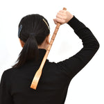 BQR01 Grattaschiena con manico lungo in legno per massaggi, stile:, Round Red, Round Nature Color, Square Red, Square Nature Color, Bamboo Section Red, Bamboo Section Nature Color, Dual-use, Small Hand, Big Hand