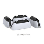 Base di ricarica per gamepad PS5 con indicatore luminoso