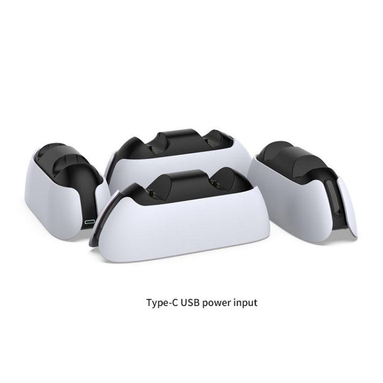 Base di ricarica per gamepad PS5 con indicatore luminoso