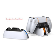 DOBE TP5-05103 Base di ricarica per gamepad a contatto con indicatore luminoso per PS5, TP5-05103