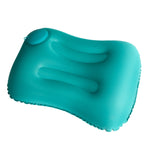 Cuscino da viaggio gonfiabile per la protezione del collo a forma di U, Flocked U009-01（Peacock Green ）, Flocked U009-03（Light Gray）, Flocked U009-04（Medium Blue）, Flocked U009-02（Rose Red）, Flocked U009-05（Dark Blue）, Flocked U009-060（Sky Blue）       ...