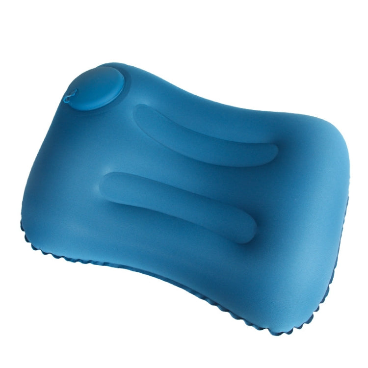 Cuscino da viaggio gonfiabile per la protezione del collo a forma di U, Flocked U009-01（Peacock Green ）, Flocked U009-03（Light Gray）, Flocked U009-04（Medium Blue）, Flocked U009-02（Rose Red）, Flocked U009-05（Dark Blue）, Flocked U009-060（Sky Blue）       ...