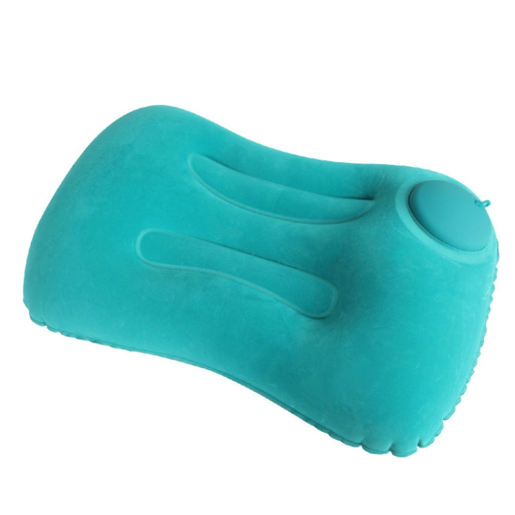 Cuscino da viaggio gonfiabile per la protezione del collo a forma di U, Flocked U009-01（Peacock Green ）, Flocked U009-03（Light Gray）, Flocked U009-04（Medium Blue）, Flocked U009-02（Rose Red）, Flocked U009-05（Dark Blue）, Flocked U009-060（Sky Blue）       ...