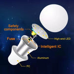2 PCS Tuya TY-10W RGB+CCT Bluetooth Mobile Phone Control Smart LED Bulb Ball