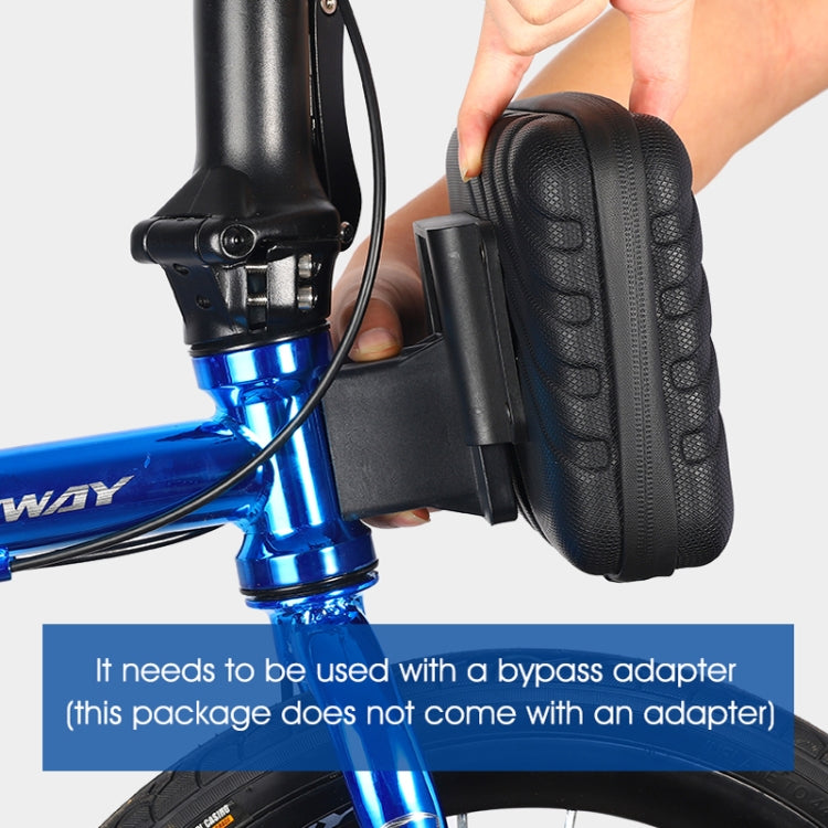 WEST BIKING Borsa portaoggetti rigida pieghevole per bici da 2 litri, WEST BIKING 2L Head Bag