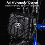 WEST BIKING Borsa portaoggetti rigida pieghevole per bici da 2 litri, WEST BIKING 2L Head Bag