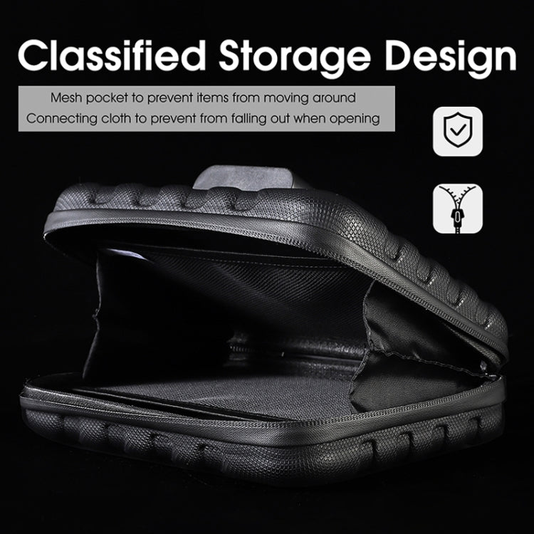 WEST BIKING Borsa portaoggetti rigida pieghevole per bici da 2 litri, WEST BIKING 2L Head Bag