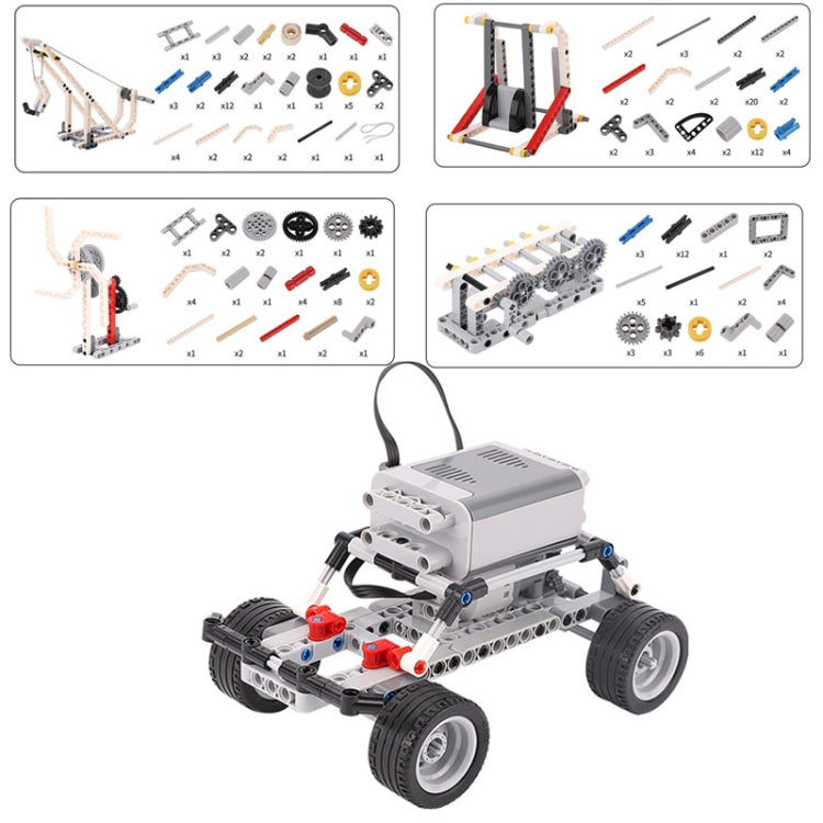 Set blocchi elettrici per robot bambini 7-14 anni