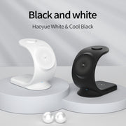 Caricabatterie wireless 3 in 1 con supporto magnetico