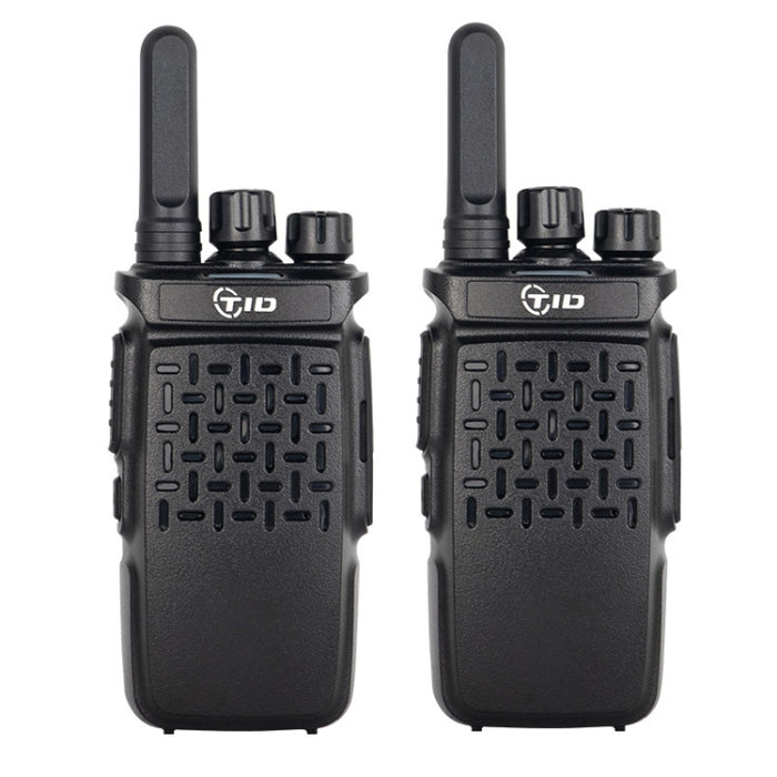 1 paio di comunicazioni radio TID 118 Small Walkie Talkie, spina CN
