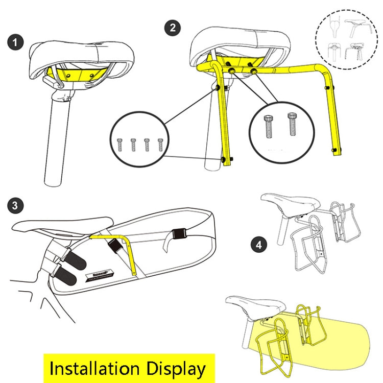 Stabilizzatore per borsa posteriore per bicicletta Rhinowalk SK500, Rhinowalk SK500