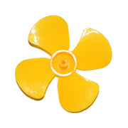 100 PCS La tecnologia dell'elica a quattro pale ha realizzato accessori per giocattoli, consegna a colori casuali, Four-Blade Propeller