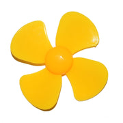 100 PCS La tecnologia dell'elica a quattro pale ha realizzato accessori per giocattoli, consegna a colori casuali, Four-Blade Propeller
