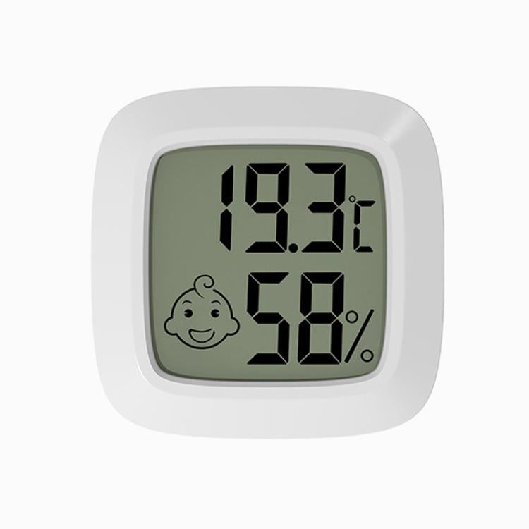 Misurazione della temperatura e dell'umidità Misuratore della temperatura della stanza del bambino, Square