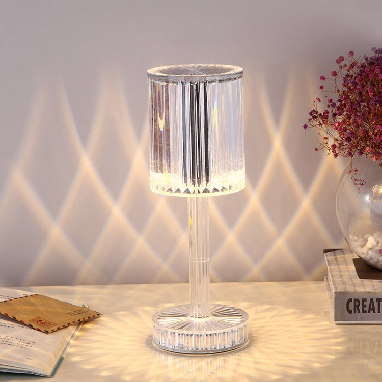 Lampada da tavolo in cristallo di diamante con tocco di ricarica USB, USB Charging(Tri-tone Light), USB Charging(RGB with Remote Control 16 Color)