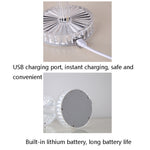 Lampada da tavolo in cristallo di diamante con tocco di ricarica USB, USB Charging(Tri-tone Light), USB Charging(RGB with Remote Control 16 Color)
