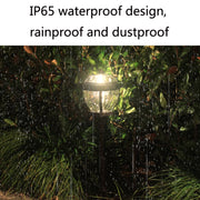 Lampada solare da giardino impermeabile 2 LED 5W