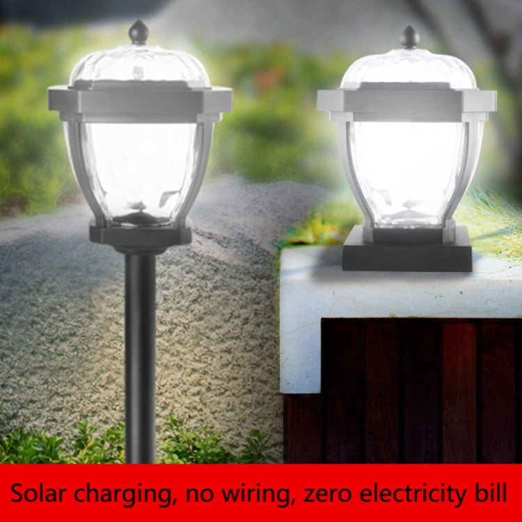 Lampada solare da giardino impermeabile 2 LED 5W