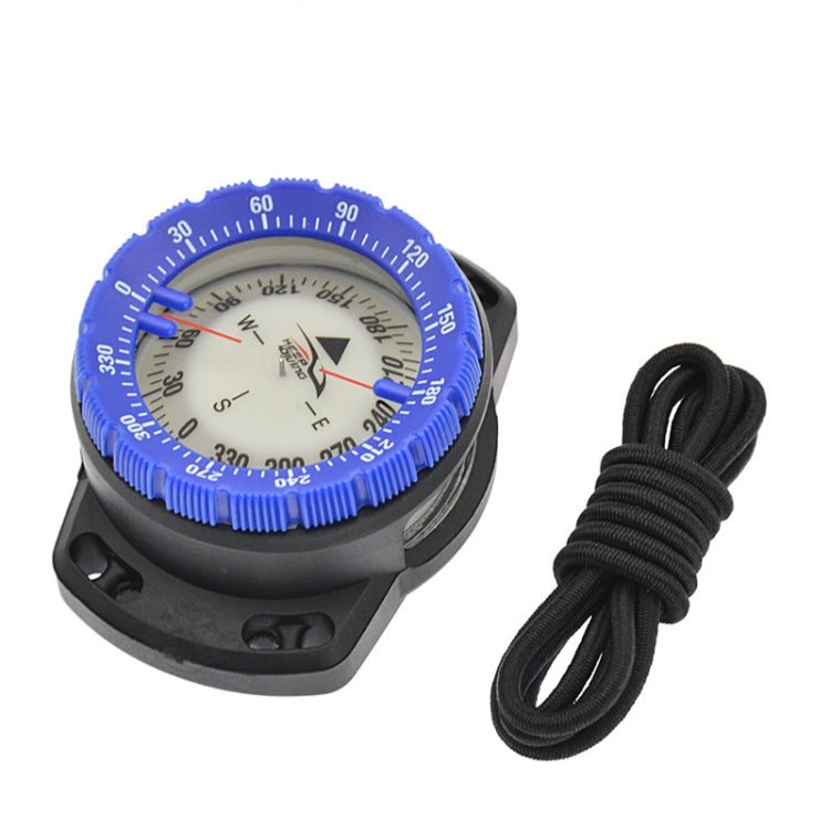KEEP DIVING CP-992 Bussola subacquea luminosa con corda elastica magnetica forte, Diving Compass(Grey), Diving Compass(Blue), Diving Compass(Yellow), Diving Compass(Black)