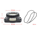 KEEP DIVING CP-992 Bussola subacquea luminosa con corda elastica magnetica forte, Diving Compass(Grey), Diving Compass(Blue), Diving Compass(Yellow), Diving Compass(Black)