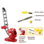 Macchina automatica 2 in 1 per servire tennis e baseball