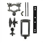 Supporto per ventosa per telefono con specchietto retrovisore per auto da 5 pezzi, Mirror Phone Suction Cup Holder