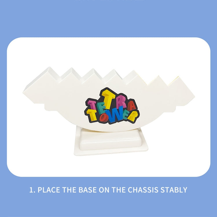 Balance Game Stacking Block Giocattolo di interazione da tavolo, Balance Game Toy